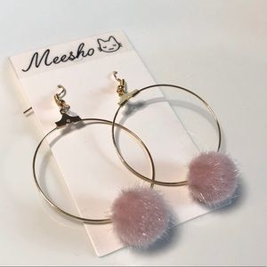 Pom Pom Earrings